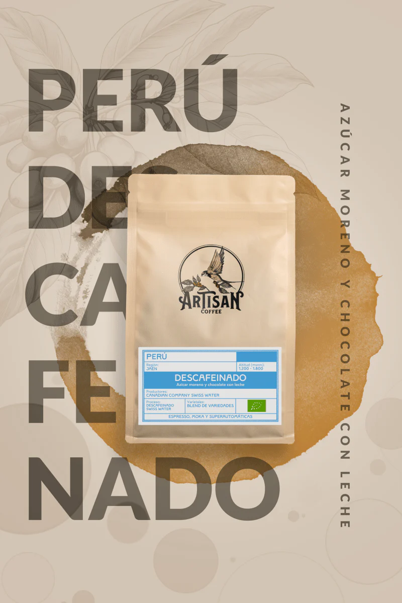 Café Descafeinado Swiss Water de Perú