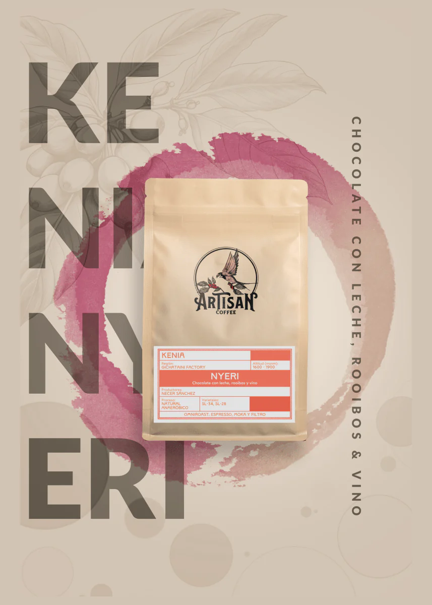 Café de Kenia - Nyeri · Natural Anaeróbico